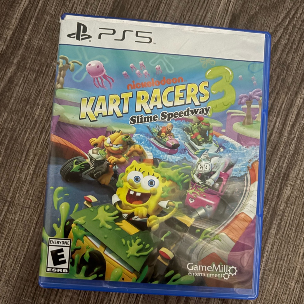 Nickelodeon Kart Racers: Slime Speedway PS5 - Green and Blue Adventure